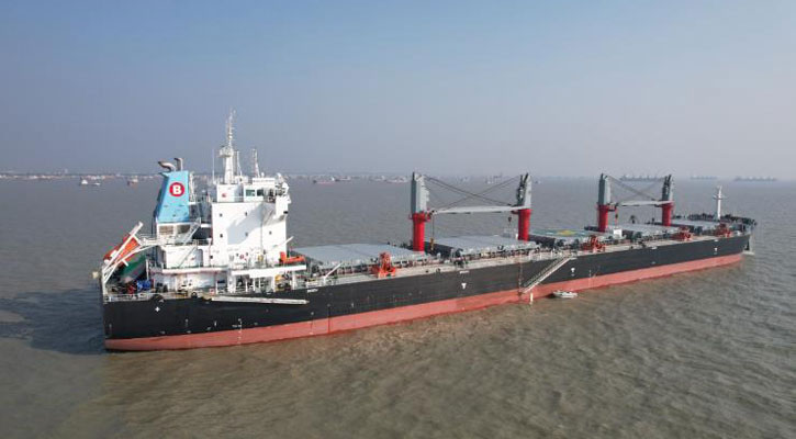 ‘বাংলার নবযাত্রা’ জাহাজের অফিশিয়াল ডেলিভারি নিল বিএসসি