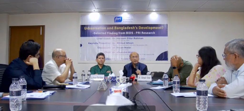 টেকসই পরিকল্পনা বাস্তবায়নে রাজনৈতিক সদিচ্ছা জরুরি: হোসেন জিল্লুর