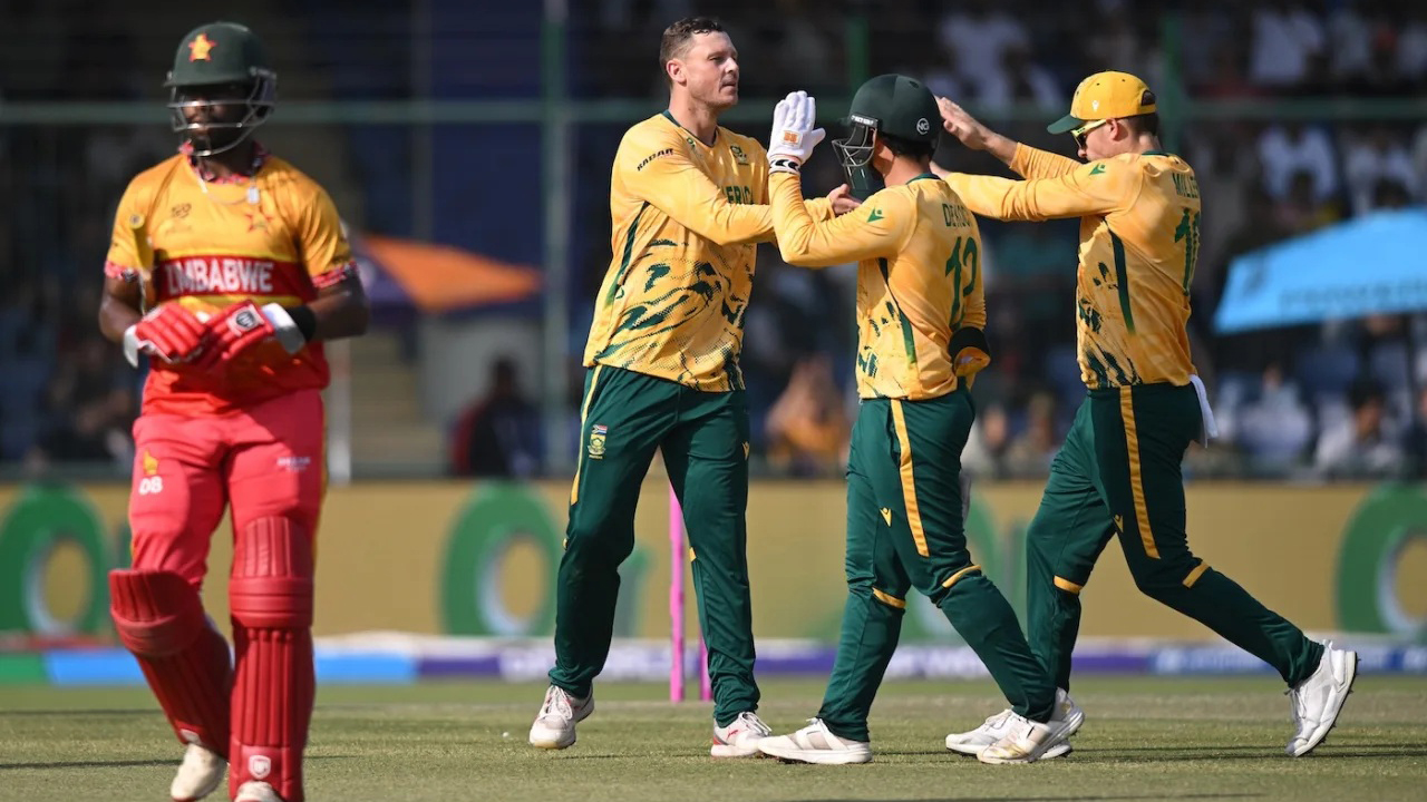 জিম্বাবুয়েকে হারিয়ে নিউজিল্যান্ডকে পেল দক্ষিণ আফ্রিকা