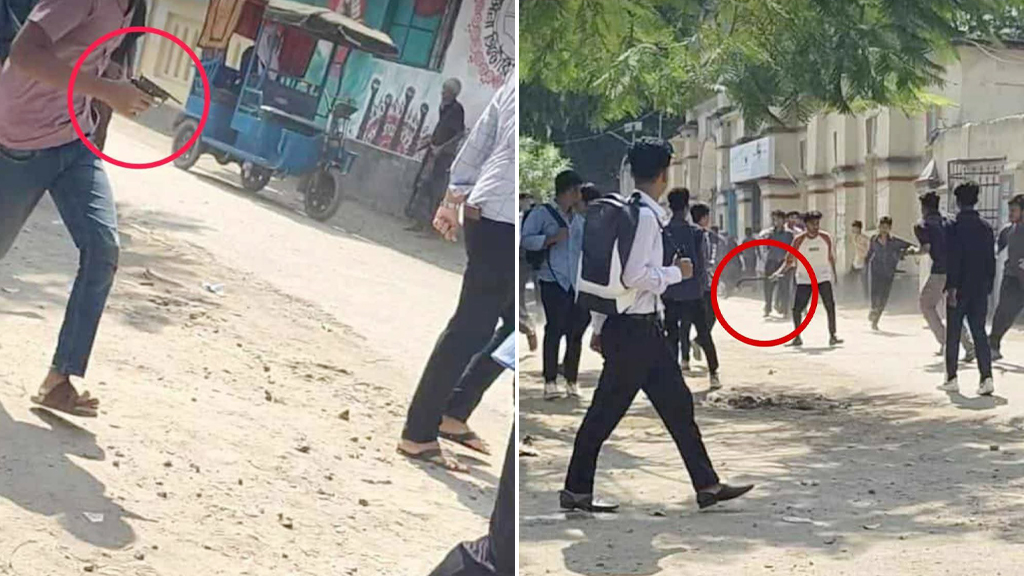 অস্ত্র নিয়ে কুমিল্লা ভিক্টোরিয়া কলেজে দুই পক্ষে সংঘর্ষ, আহত ৪