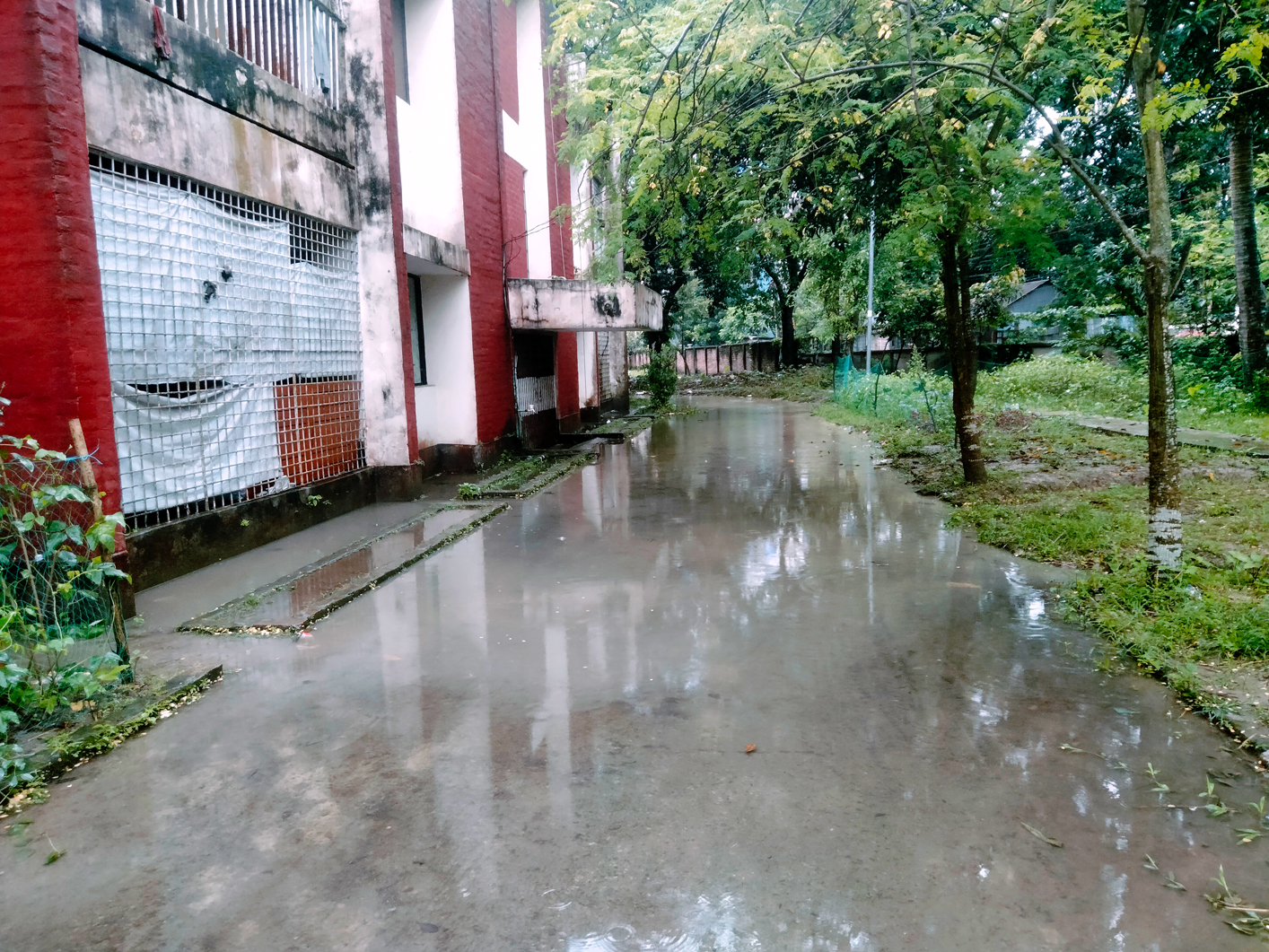 নামেই প্রথম শ্রেণির পৌরসভা, বৃষ্টিতেই পানিবন্দী ইসলামপুরবাসী, চরম দুর্ভোগ