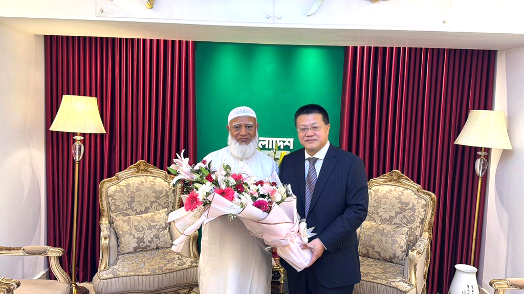 জামায়াত আমিরের সঙ্গে চীনের রাষ্ট্রদূতের সাক্ষাৎ