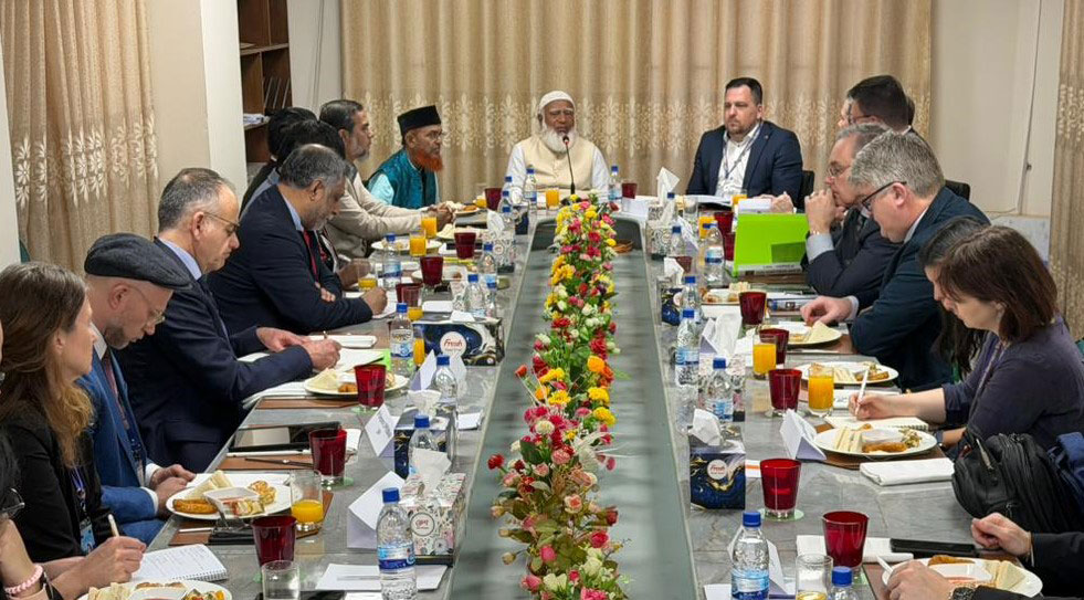 জামায়াতের আমিরের সঙ্গে ইইউ নির্বাচন পর্যবেক্ষণ মিশনের সাক্ষাৎ