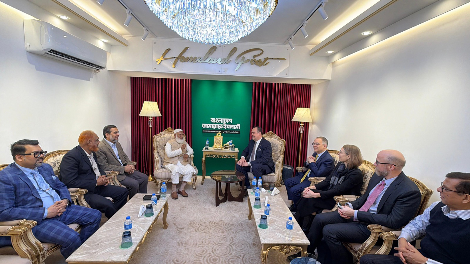 ডা. শফিকুরের সঙ্গে মার্কিন রাষ্ট্রদূতের সাক্ষাৎ, গণতান্ত্রিক অগ্রযাত্রায় জামায়াতের ভূমিকার প্রশংসা