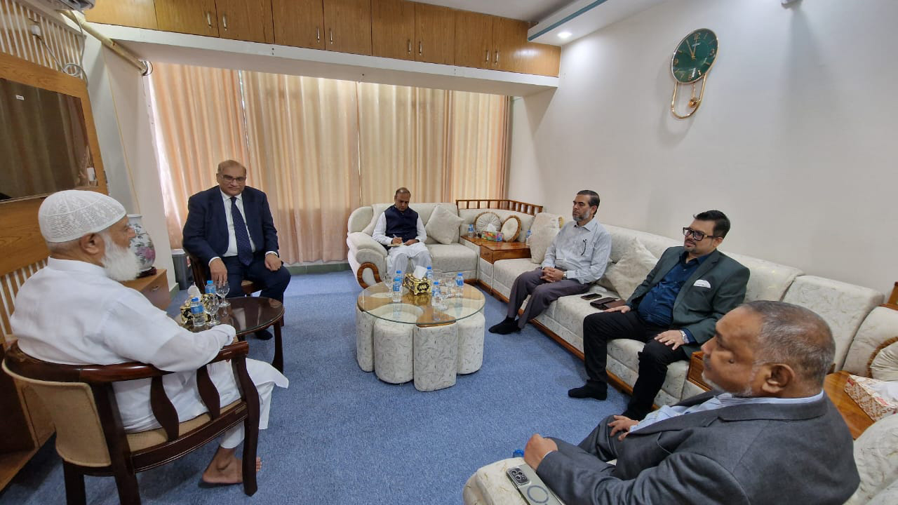 জামায়াত আমিরের সঙ্গে পাকিস্তান হাইকমিশনারের সাক্ষাৎ