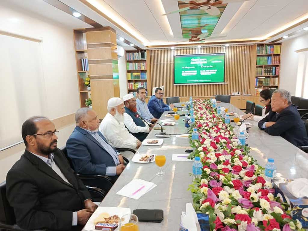 জামায়াত আমিরের সঙ্গে কোরিয়ার রাষ্ট্রদূতের সাক্ষাত