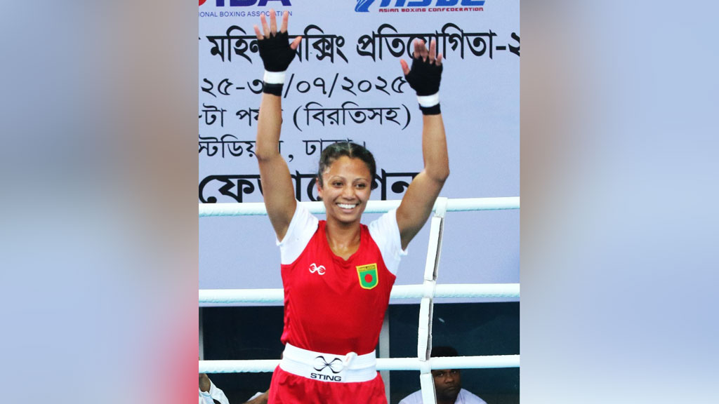 যুক্তরাষ্ট্র থেকে এসেই জিনাতের বাজিমাত