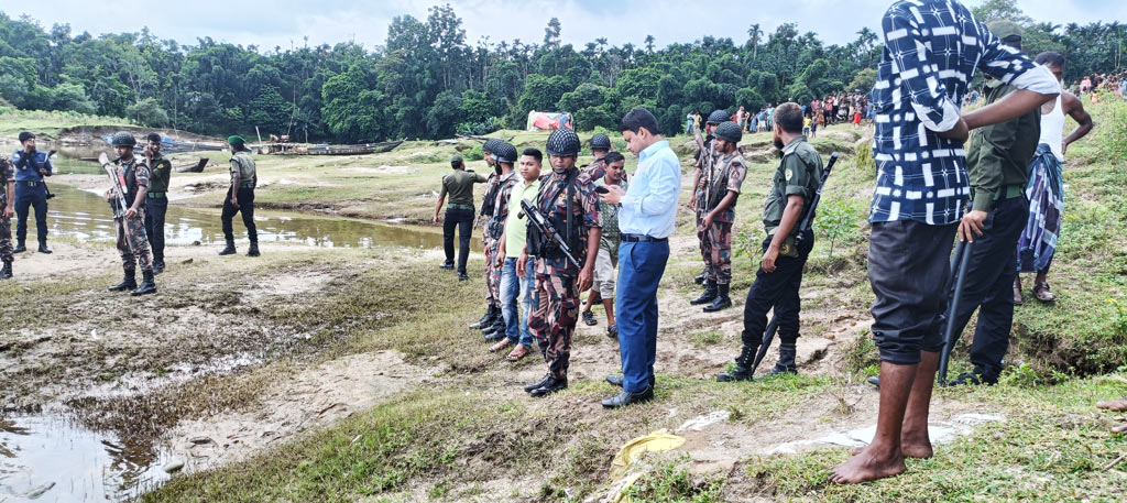 জাফলংয়ে টাস্কফোর্সের অভিযানে দুই দিনে সাড়ে ৮ হাজার ঘনফুট পাথর প্রতিস্থাপন