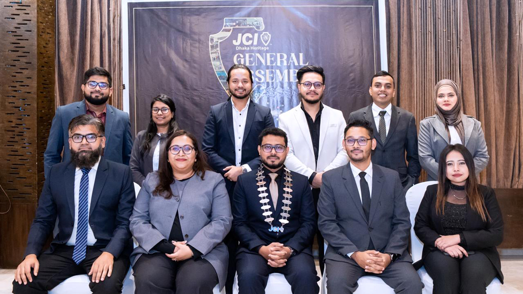জেসিআই ঢাকা হেরিটেজের নতুন নির্বাহী কমিটি ঘোষণা