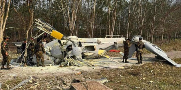 অভ্যুত্থানের পর বিদ্রোহীদের হাতে ১৩ যুদ্ধবিমান-হেলিকপ্টার হারিয়েছে মিয়ানমারের জান্তা
