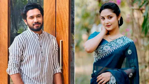 ইউটিউব ফিল্মে জুটি বাঁধলেন খায়রুল বাসার ও নীহা

