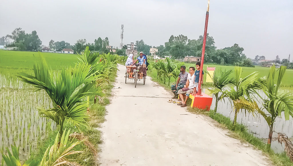 কালাই পৌরসভা: নান্দনিক সড়কে বদলে
গেল গ্রামীণ জনপদ