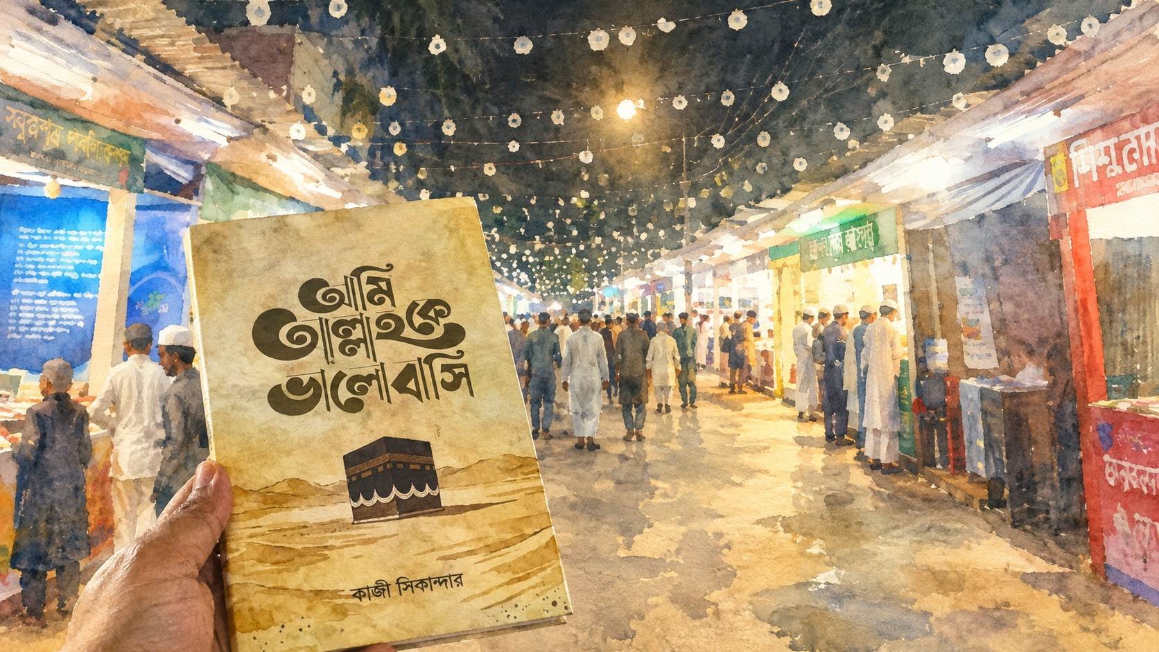 ইসলামি বইমেলায় কাজী সিকান্দার (রহ.)-এর নতুন বই