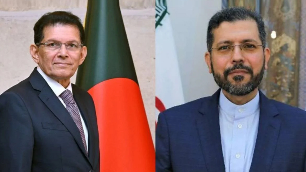 ইরানের উপপররাষ্ট্রমন্ত্রীর সঙ্গে পররাষ্ট্রমন্ত্রী ড. খলিলের বৈঠক