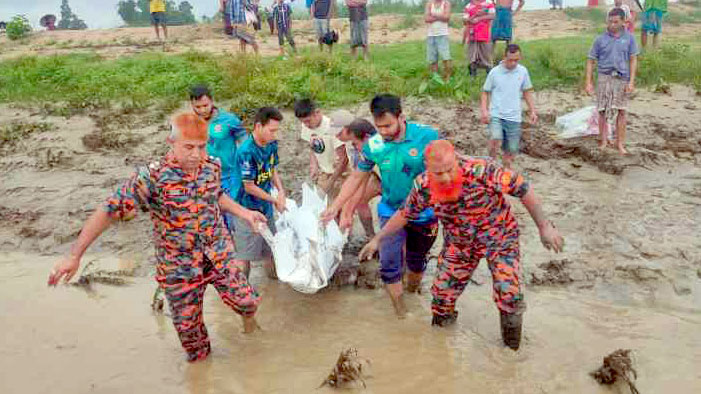 খাগড়াছড়িতে নদী-খালে ভেসে যাওয়া দুজনের লাশ মিলল পরদিন