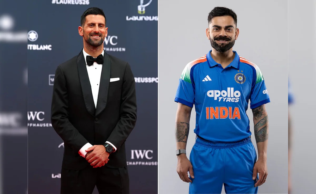 কোহলির কারণেই ক্রিকেট এত পছন্দ জোকোভিচের