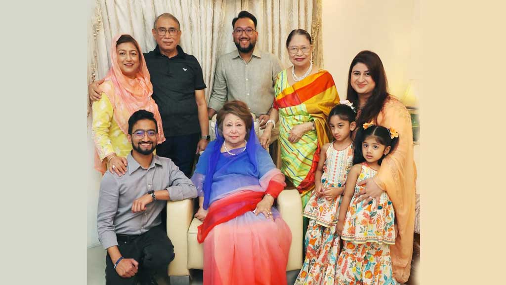 ছোট ভাই শামীম ইস্কান্দারের বাসায় খালেদা জিয়া