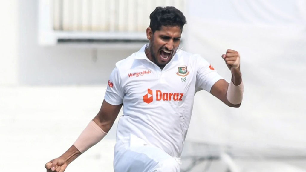 খালেদের ৬ উইকেট, সিলেটে বাংলাদেশের আক্রমণে দিশেহারা নিউজিল্যান্ড