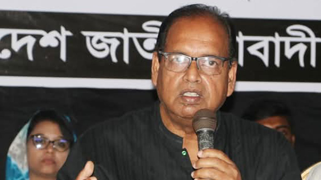 নির্বাচনের তারিখ ঘোষণা করুন, না হলে আমরাই দিয়ে দেব: দুদু