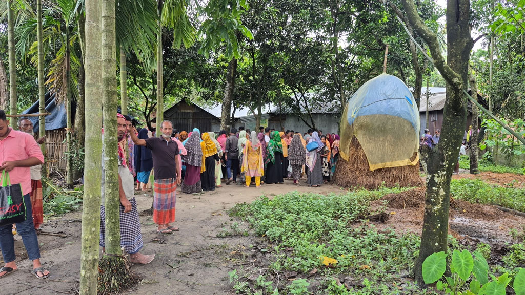 বগুড়ায় মা-ছেলেকে কুপিয়ে হত্যা, মালামাল লুট