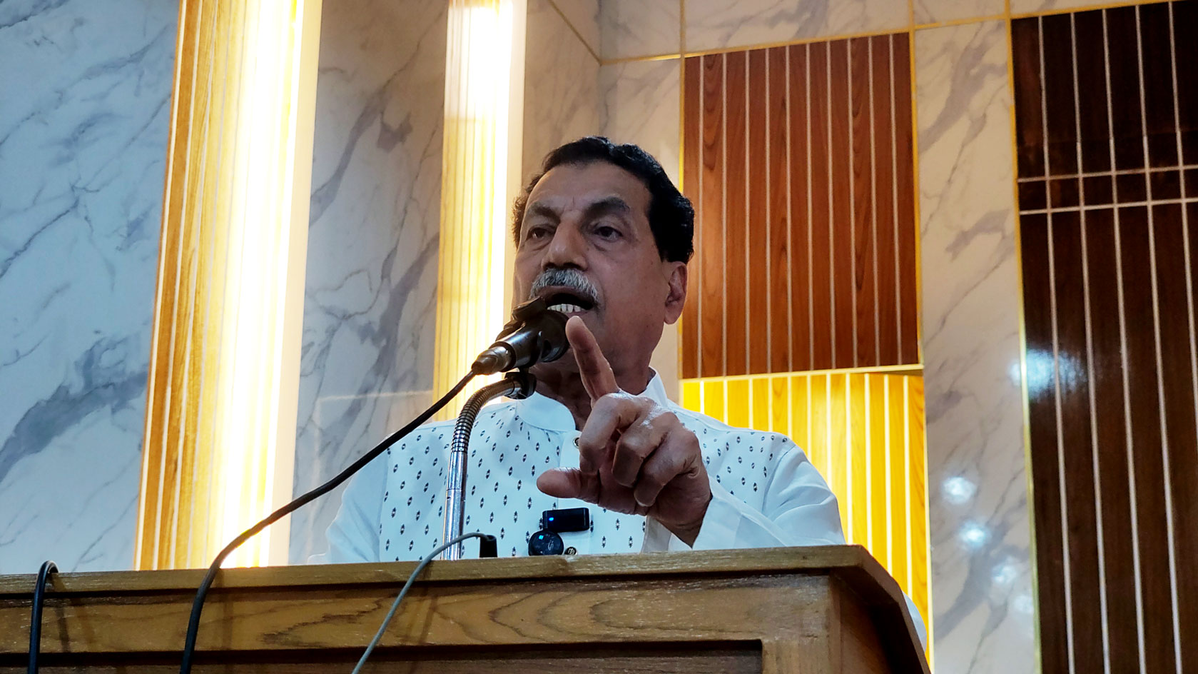 ১৭ বছর এই দেশে জনগণের সরকার ছিল না: খায়রুল কবির
