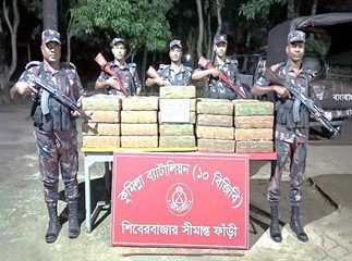 কুমিল্লা সীমান্তে কোটি টাকার ভারতীয় বাজি ও রেণু জব্দ