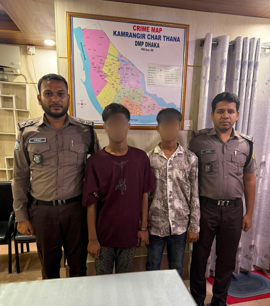 রাজধানীর কামরাঙ্গীরচরে ছুরিকাঘাতে খুন, ২ যুবক গ্রেপ্তার