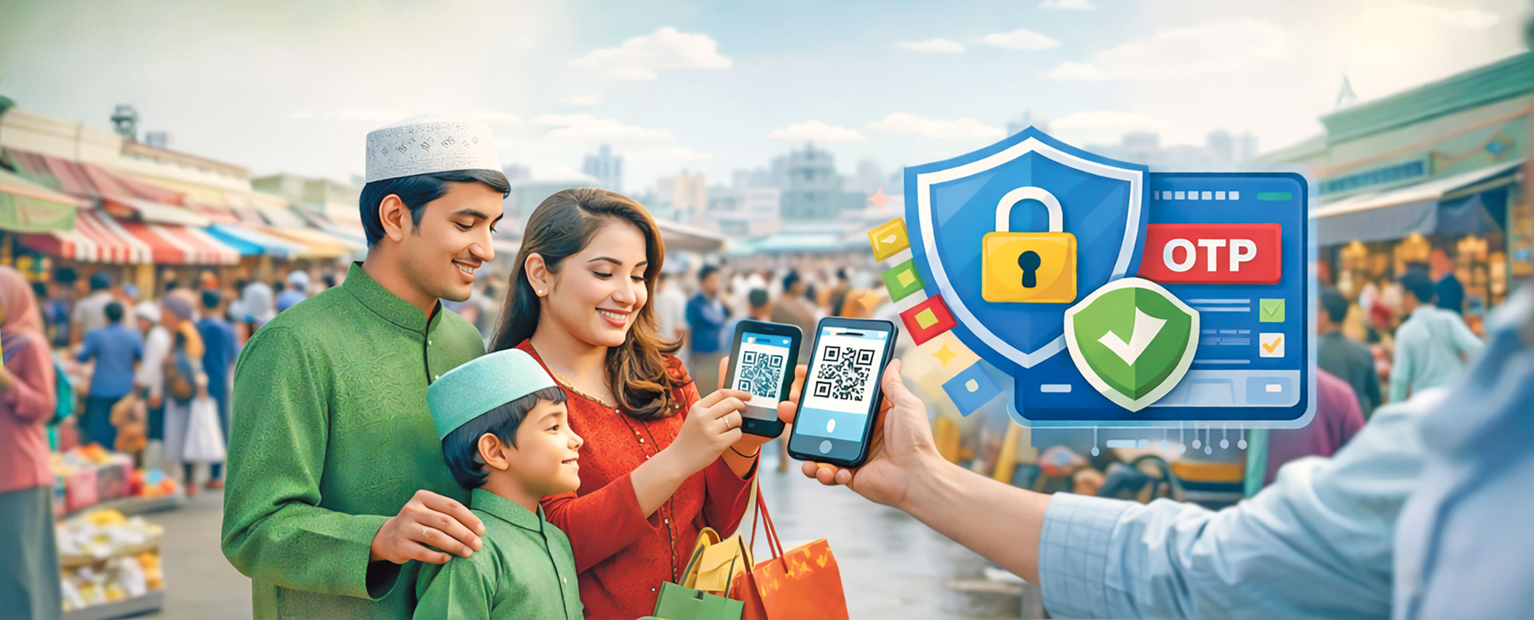 ঈদের কেনাকাটা: ক্যাশলেস লেনদেন কতটা নিরাপদ