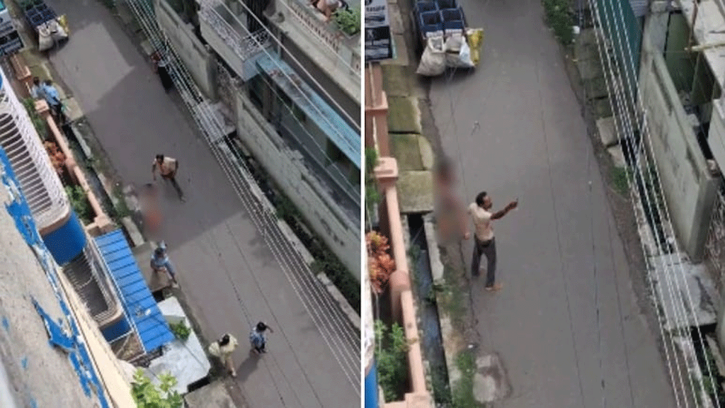 রাস্তায় প্রকাশ্যে স্ত্রীকে কুপিয়ে হত্যার পর স্বামীর আত্মহত্যার চেষ্টা