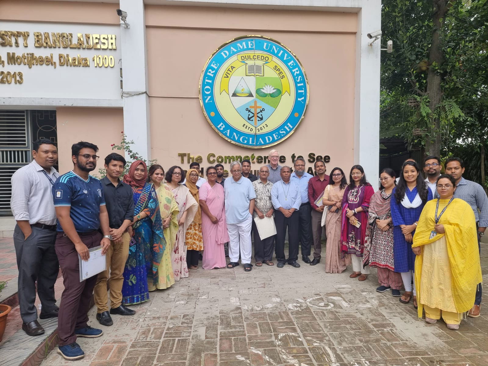 নটর ডেম বিশ্ববিদ্যালয়ে প্যালিয়েটিভ কেয়ার-বিষয়ক ২০ ঘণ্টার প্রশিক্ষণ অনুষ্ঠিত