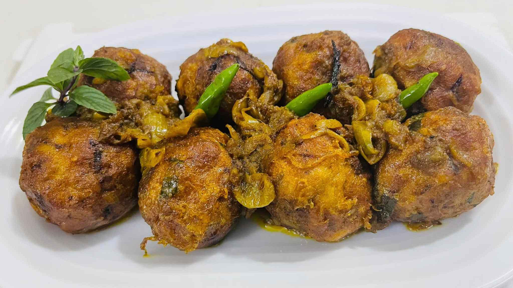 বিফ কিমা কোপ্তা কারি