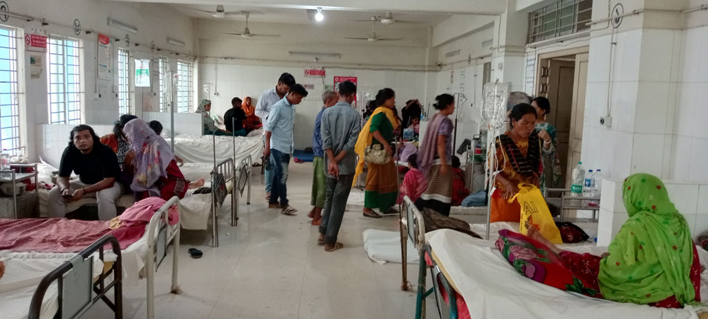 কাপ্তাইয়ে বাড়ছে ডেঙ্গু রোগীর চাপ, আসছেন তিন উপজেলা থেকেও