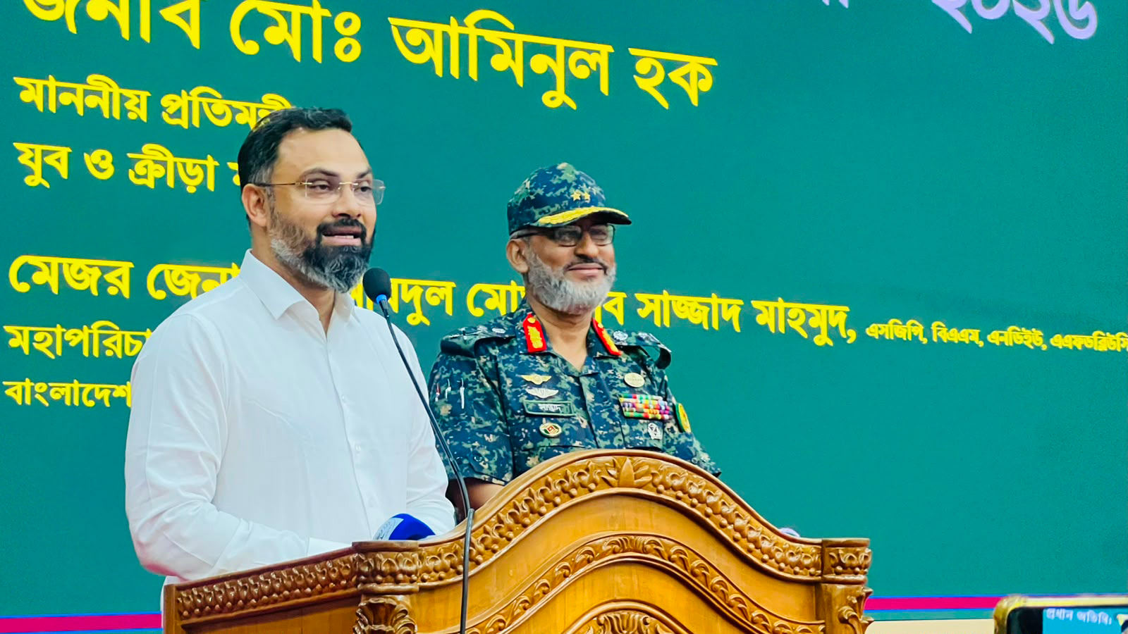 ক্রীড়া কার্ড ২০০ বাড়িয়ে ৫০০ তে উন্নীত করা হবে: প্রতিমন্ত্রী আমিনুল