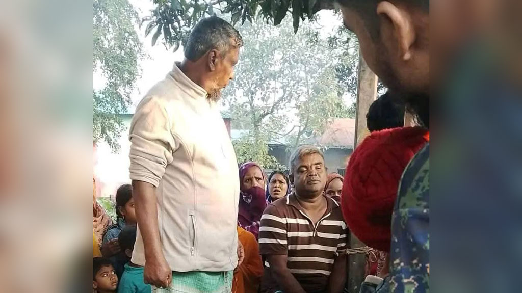 শ্রীপুরে গভীর রাতে বনের ভেতর ঘোড়া জবাই, কসাই আটক