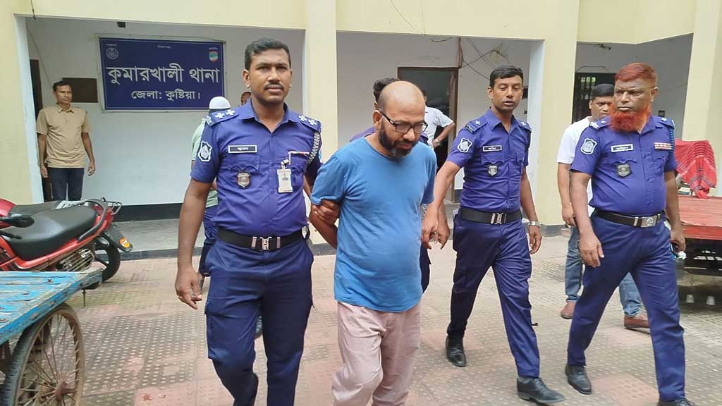 কুষ্টিয়ায় জেল ভেঙে পালানো ১২৪ মামলার আসামি ফের গ্রেপ্তার