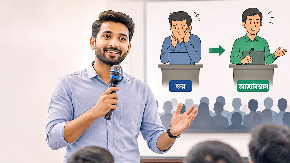 সবার সামনে কথা বলার ভয় কাটাবেন যেভাবে
