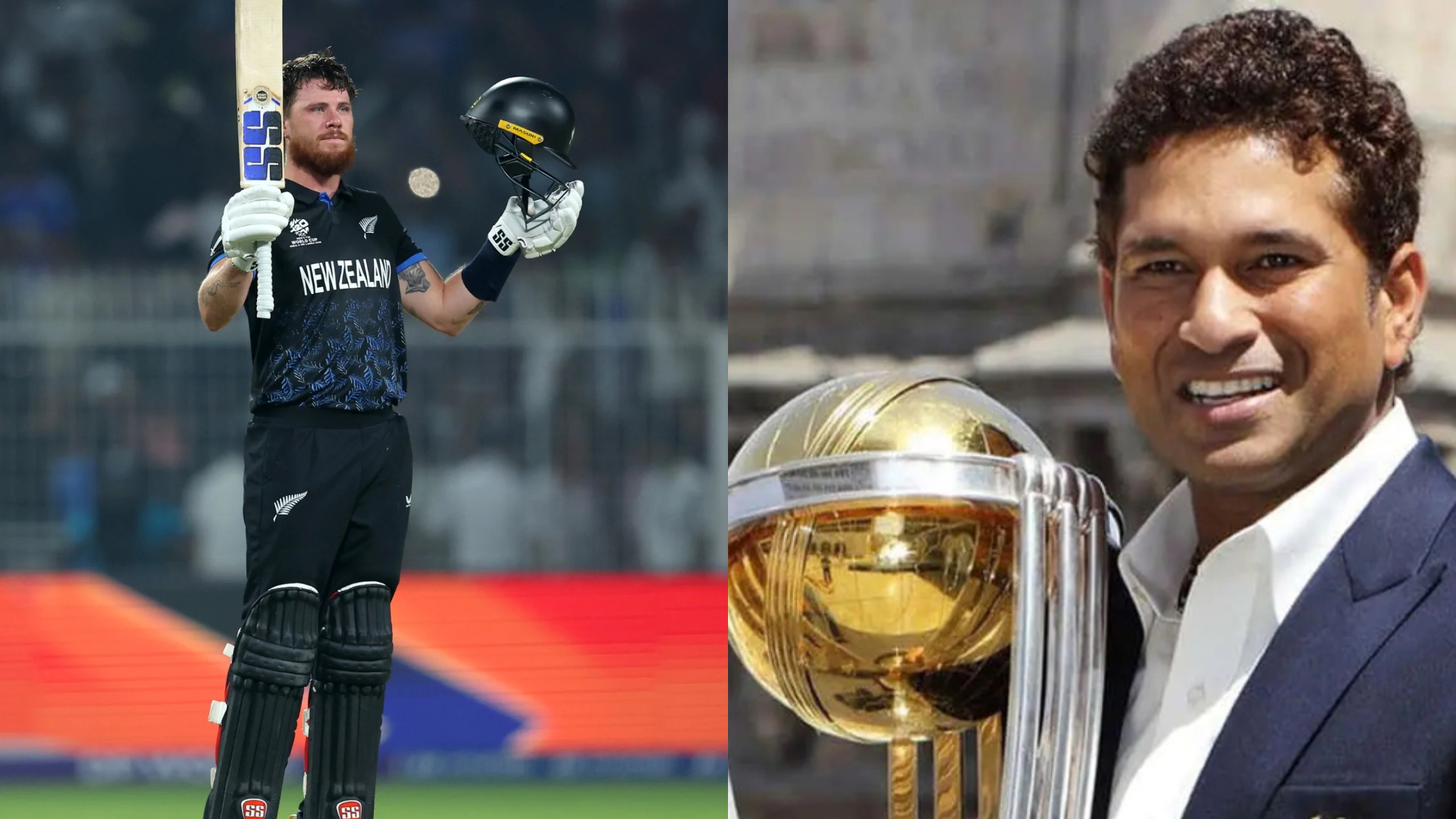 রেকর্ড সেঞ্চুরি গড়া নিউজিল্যান্ডের ক্রিকেটারের ব্যাটিংয়ে হতভম্ব শচীন