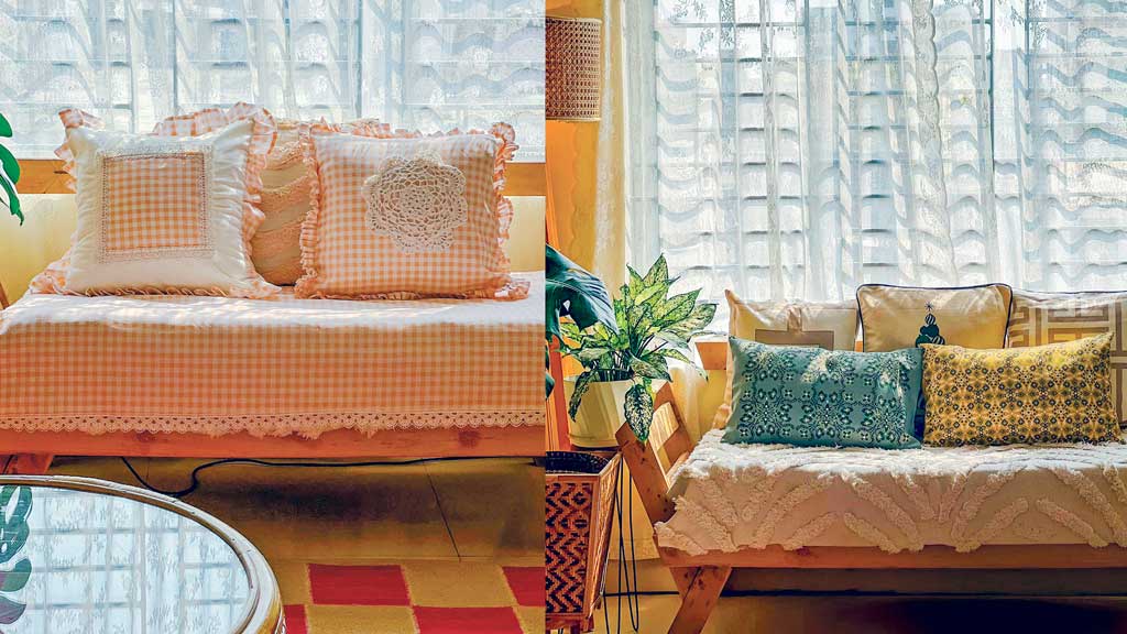 বদলে ফেলার আগে জেনে নিন কুশন কভারের ট্রেন্ড