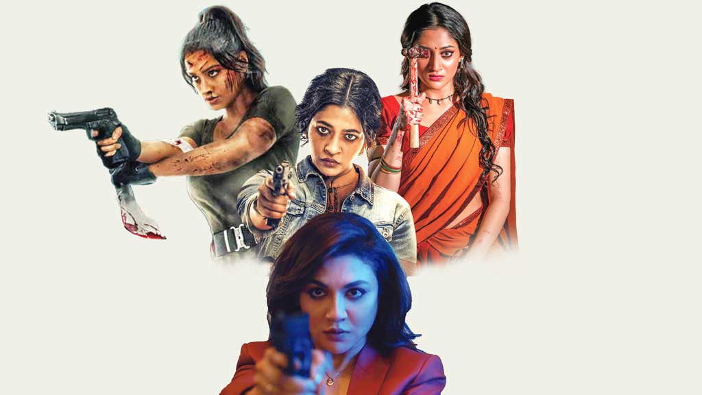 অ্যাকশনে আছেন নায়িকারাও