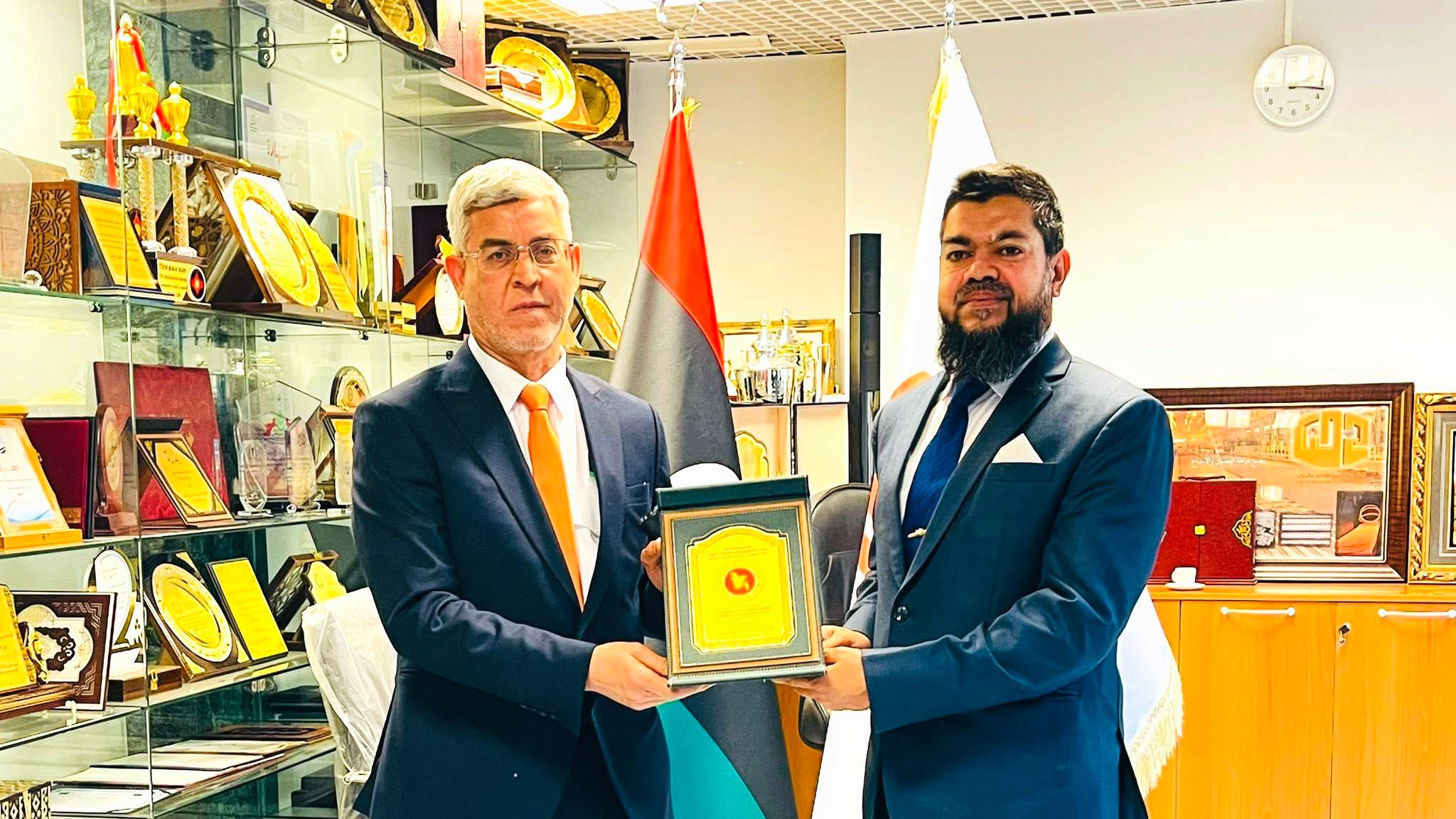 লিবিয়ার সঙ্গে শিল্প ও বাণিজ্যিক সহযোগিতা সম্প্রসারণে আগ্রহী বাংলাদেশ