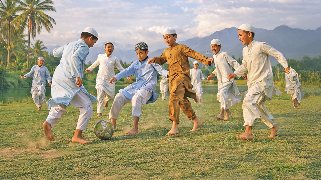 শিশুদের খেলার সঙ্গী হতেন নবীজি (সা.)