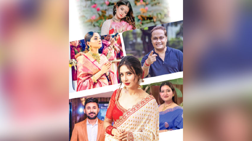 তারকাদের দুর্গোৎসব