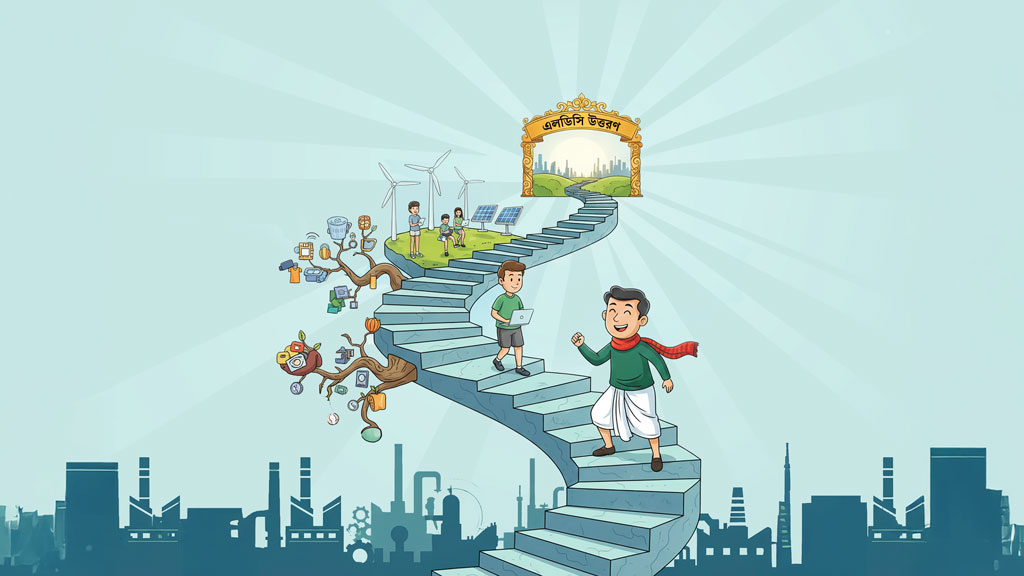 এলডিসির পথনকশায় সরকারের মধ্যবর্তী অবস্থানের বার্তা