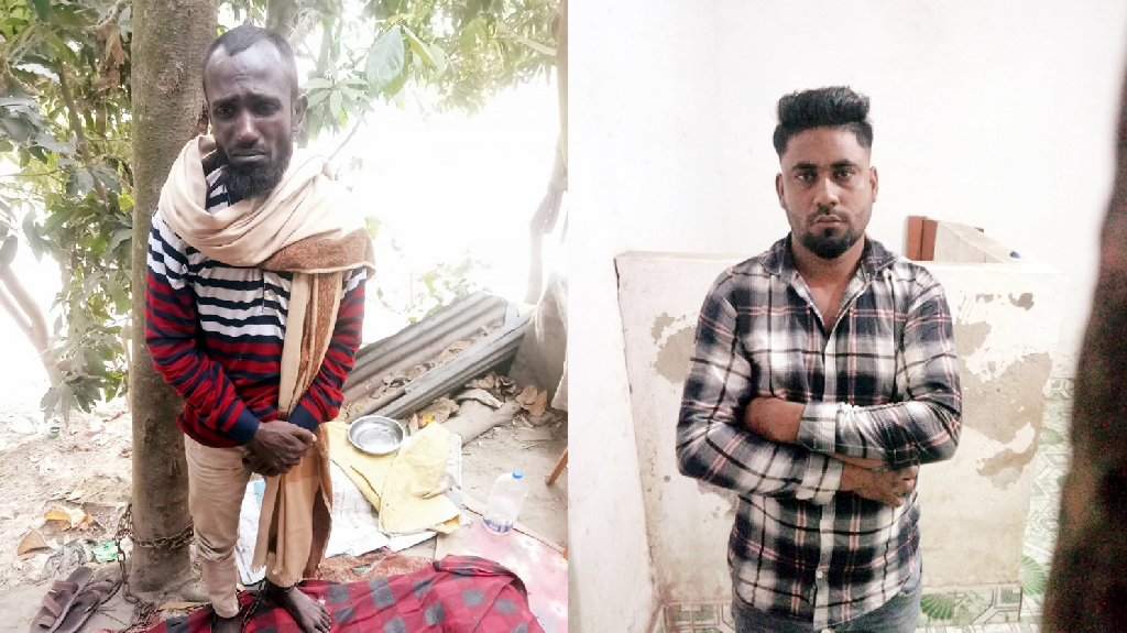 মতলব উত্তরে কাঠমিস্ত্রিকে শিকল দিয়ে বেঁধে নির্যাতন, আটক ১