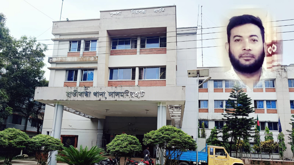 হাতীবান্ধায় আসামির দায়ের কোপে দুই পুলিশ অফিসার আহত