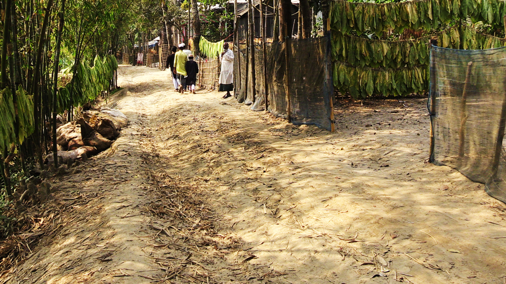 সাড়ে ৩ কিলো কাঁচা রাস্তায় ভুগছে কয়েক গ্রামের বাসিন্দা
