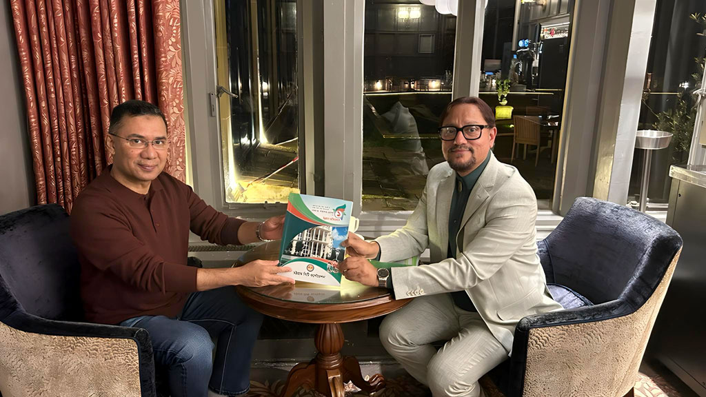 লন্ডনে তারেক রহমানের সঙ্গে সাক্ষাৎ চসিক মেয়রের