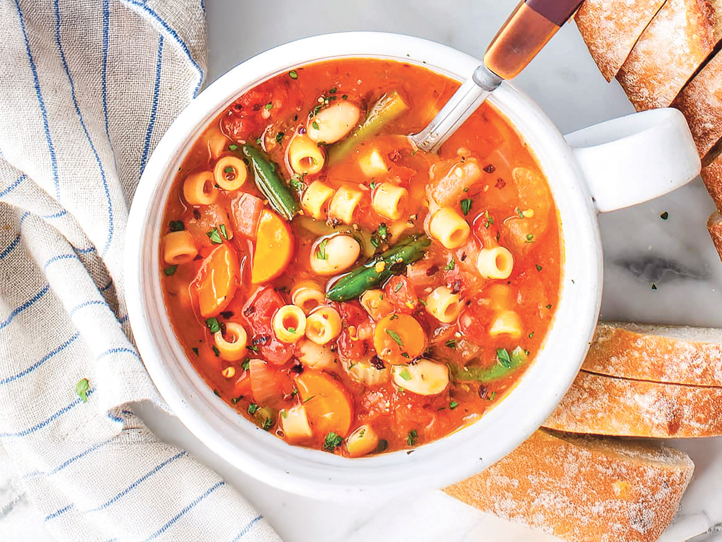 খাবারের কৃষিবিজ্ঞান এবং প্রাচীন একটি স্যুপের রেসিপি