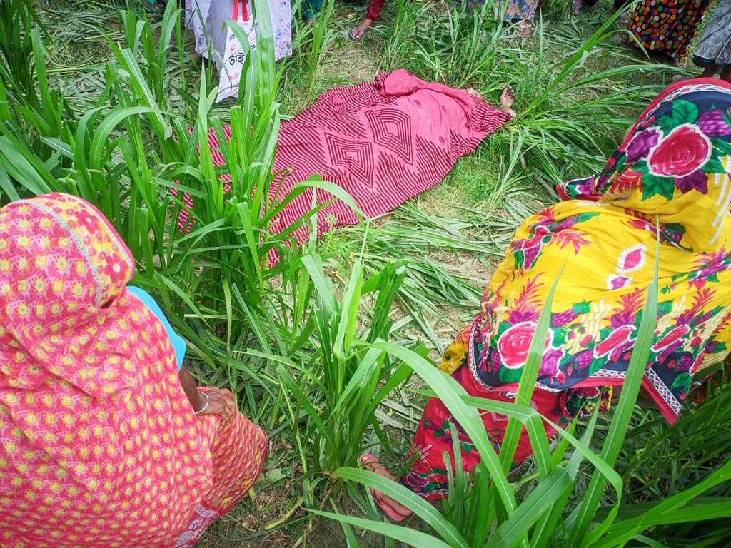 দৌলতপুরে নারীর লাশ উদ্ধার, ধঞ্চের পাতা কাটায় খুন সন্দেহ