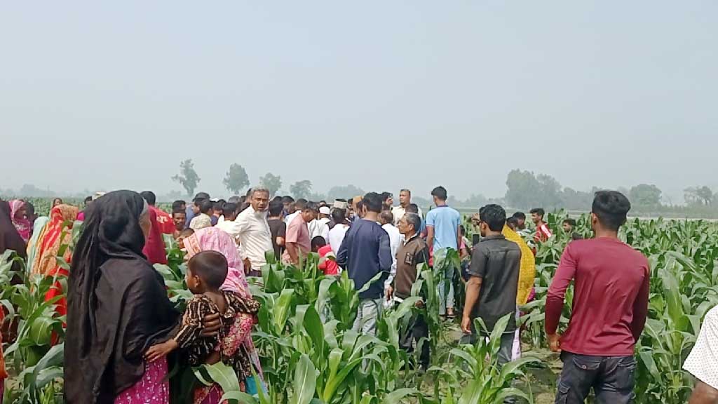 রাণীশংকৈলে ভুট্টাখেতে পড়ে ছিল নৈশপ্রহরীর লাশ